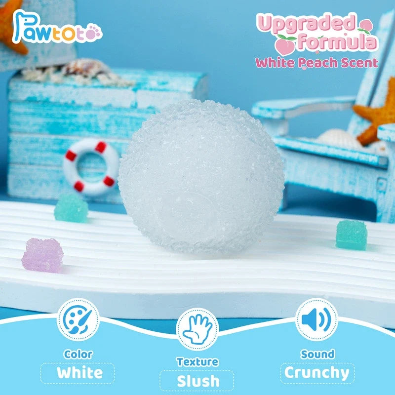 Pawtoto Mochi Ball Squishy Toy Handmade TPR Medium Soft