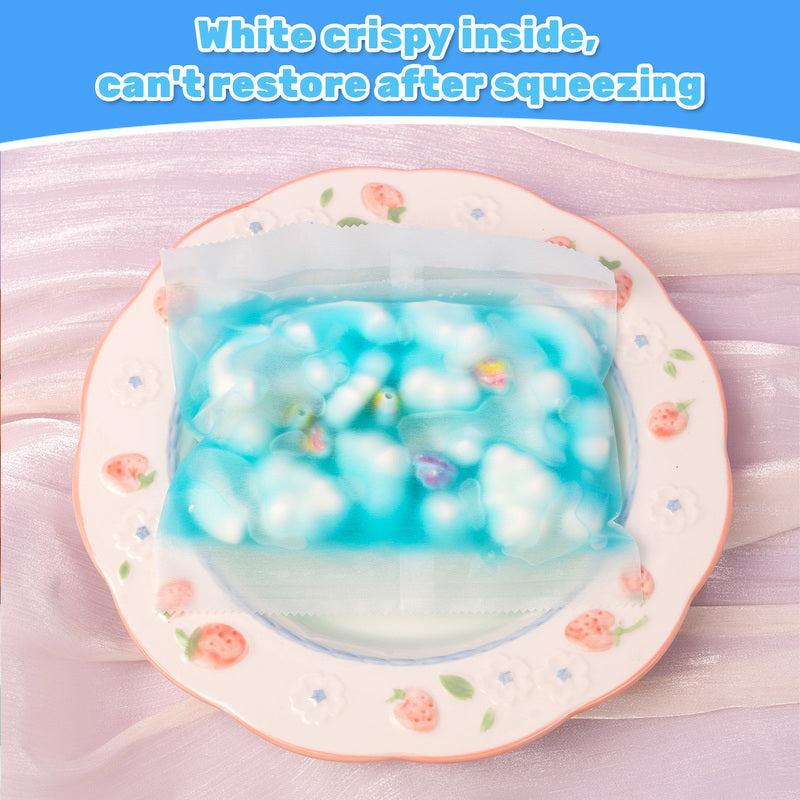 Pawtoto Squishy Bag Series Squishy Toy Handmade Food Grade Silicon Creamy Clay Feel Soft Quick Rebound