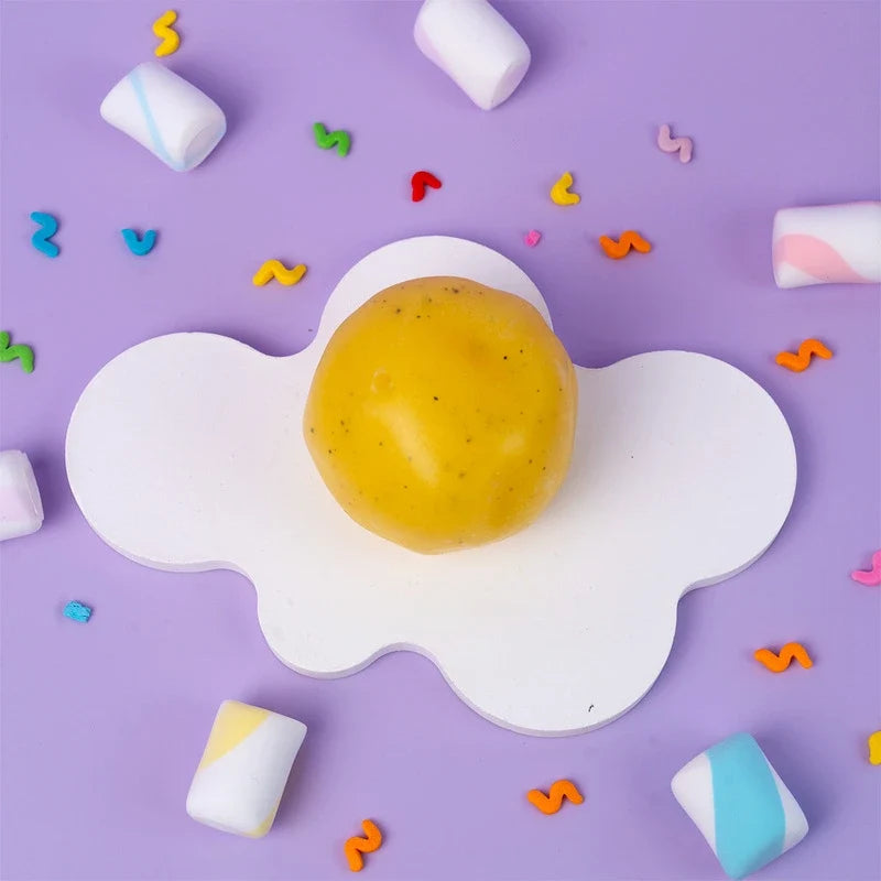 Pawtoto Peppery Cream Potato Ball Squishy Toy Handmade