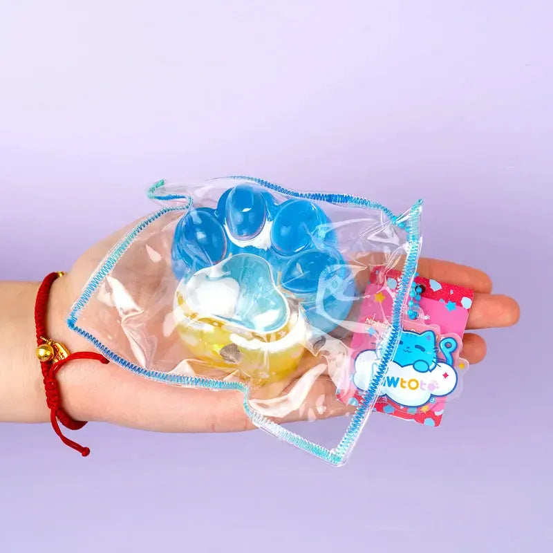 Pawtoto Beach Bliss Squishy Toy Handmade Food Grade Silicon Water Feel Firm Medium Rebound
