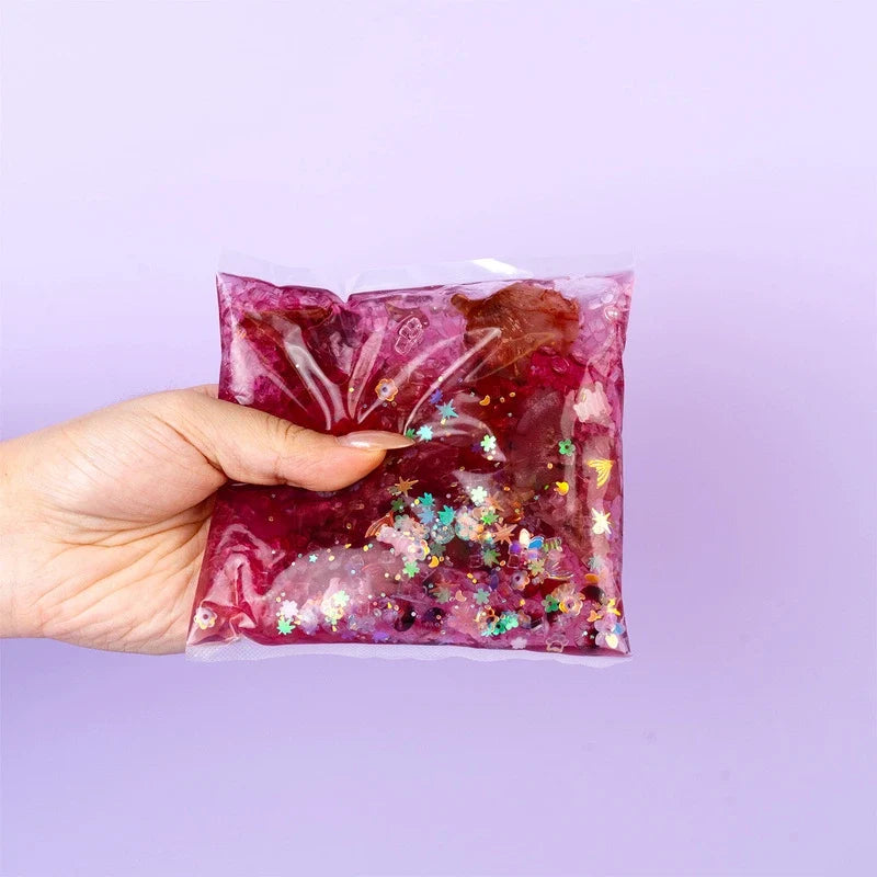 Pawtoto Square Squishy Bag Stress Relief Toys Squishy Stressball