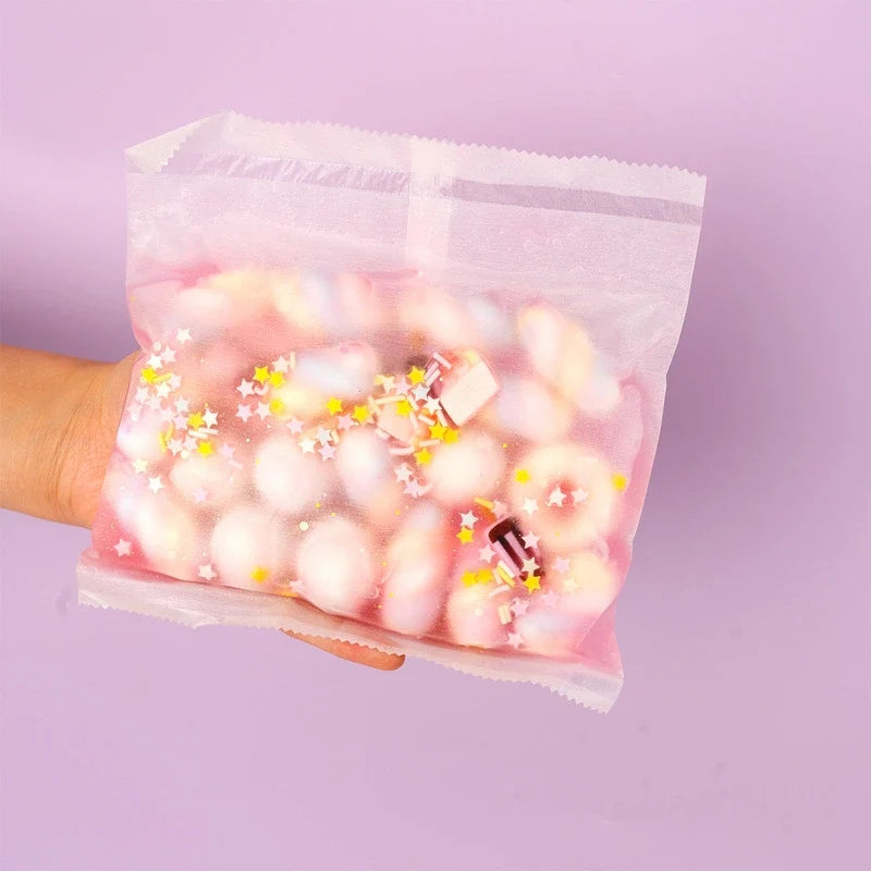 Pawtoto Squishy Bag Series Squishy Toy Handmade Food Grade Silicon Creamy Clay Feel Soft Quick Rebound
