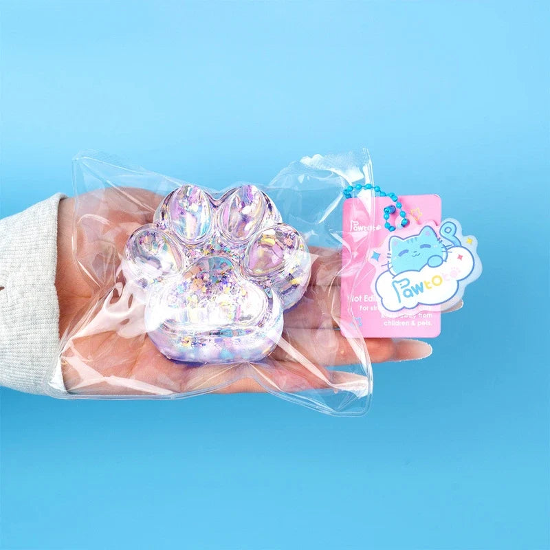 Pawtoto Aurora Cat Paw Series Squishy Toy Handmade Food Grade Silicon Creamy Clay Feel Soft Quick Rebound