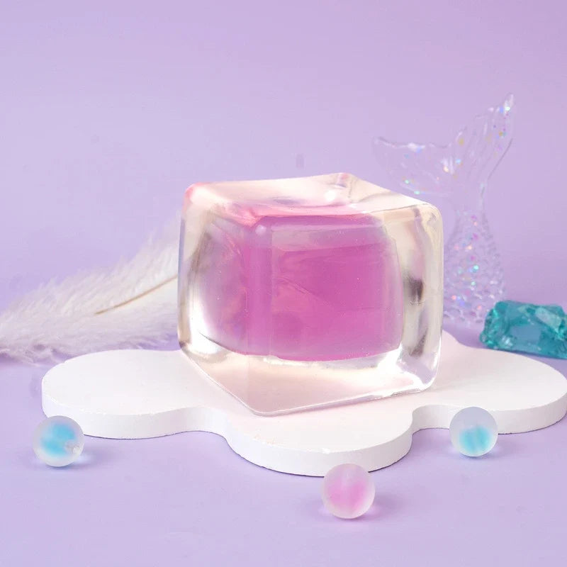 Pawtoto Liquid Sand Ice Block Series Squishy Food Grade Silicon Water Feel Medium Softness Quick Rebound