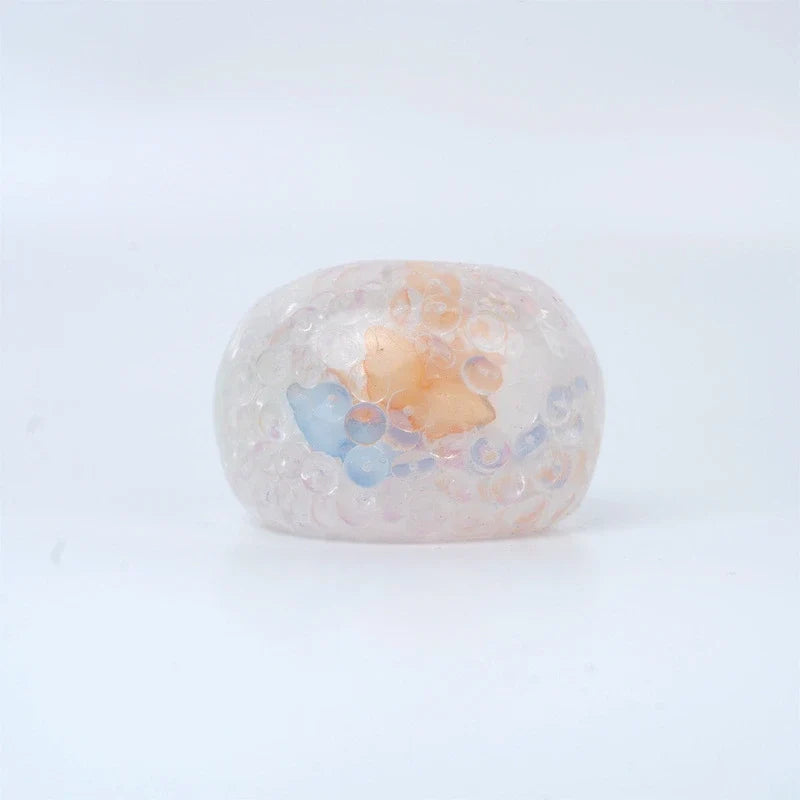 Pawtoto Cloudy Rainbow Wing Ball Squishy Toy Handmade  Creamy Clay Feel Soft Quick Rebound