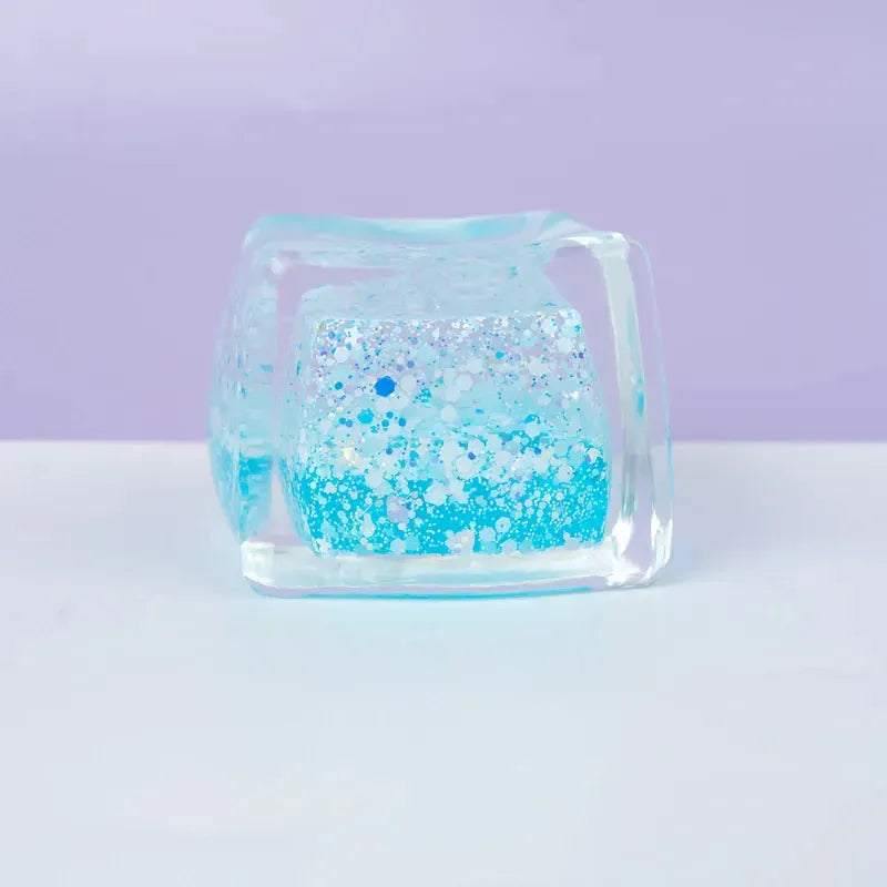 Pawtoto Liquid Sand Ice Block Series Squishy Food Grade Silicon Water Feel Medium Softness Quick Rebound