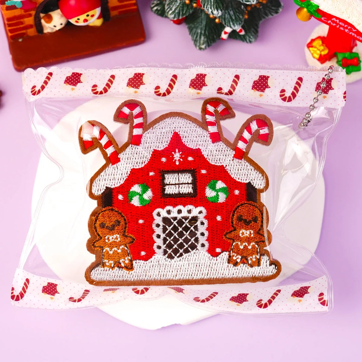 Pawtoto Christmas White Ball (Red House Charm) Stress Relief Toys Squishy Stressball