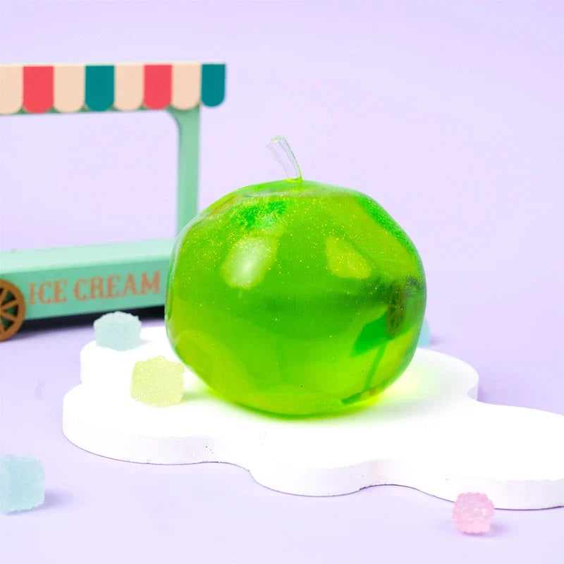 Pawtoto Big Apple Ball Sensory Toy, Stress Relief Toy, Fidget Toy, Creative Activity Gift for Teens & Adults