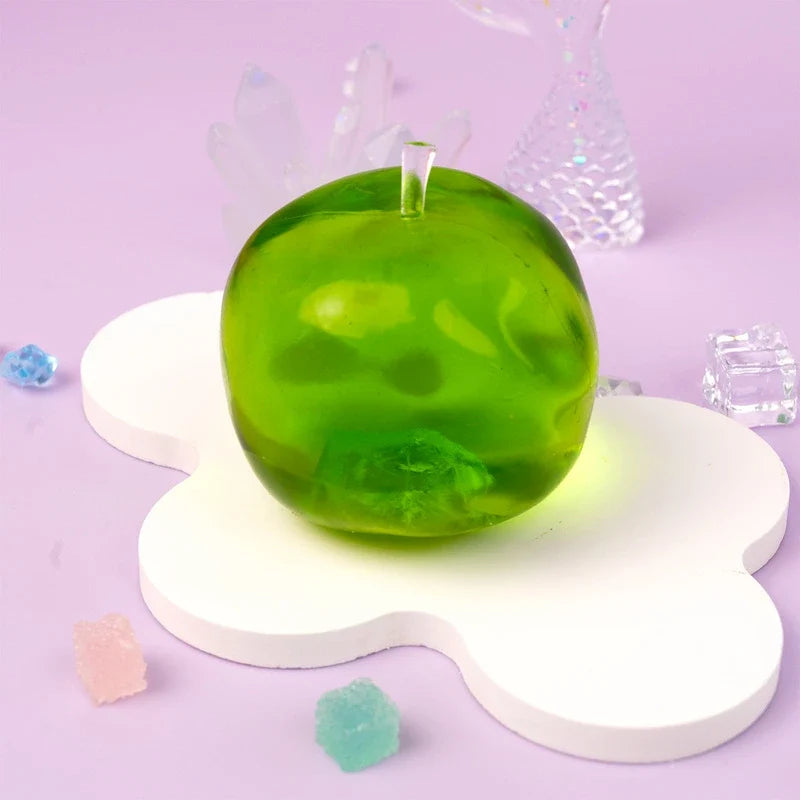 Pawtoto Big Apple Ball Sensory Toy, Stress Relief Toy, Fidget Toy, Creative Activity Gift for Teens & Adults