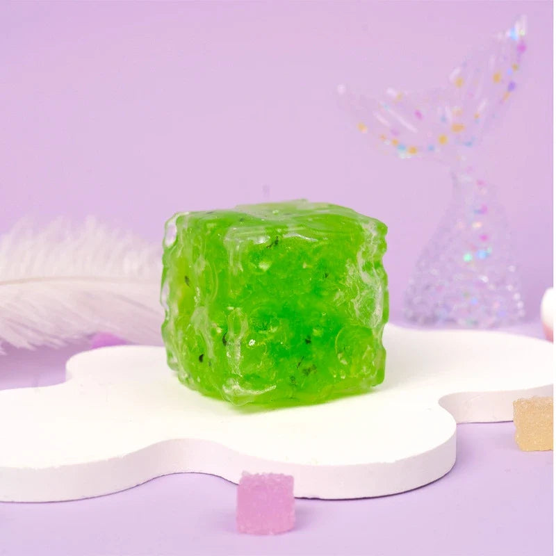 Pawtoto Mini Cheese Slush/Crunchy Gel/Silent Sensory Toy, Stress Relief Toy, Fidget Toy, Creative Activity Gift for Teens & Adults