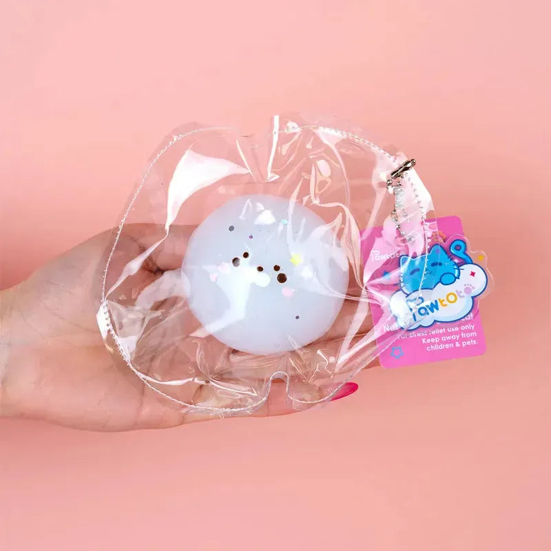 Pawtoto Seal Dumpling Squishy Toy Handmade Food Grade Silicon Creamy Clay Feel Soft Quick Rebound