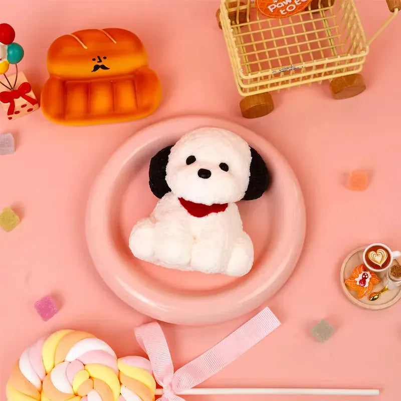 Pawtoto Cute Animals Squishy Toy Handmade Food Grade Silicon Creamy Clay Feel Medium Soft Medium Rebound
