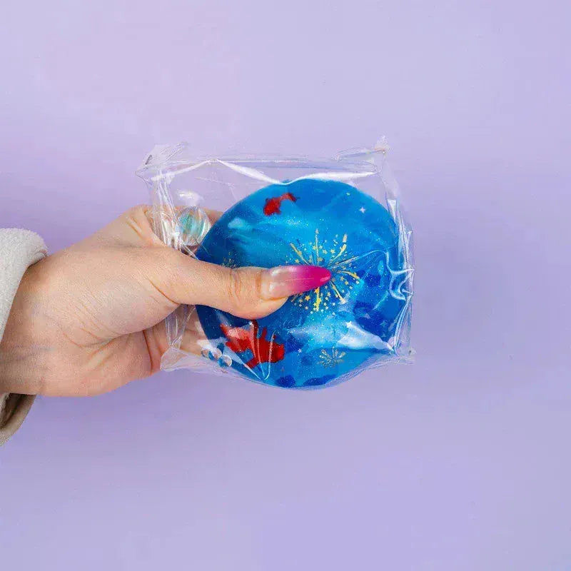 Pawtoto Goldfish: Midnight Spark Series Squishy Toy Handmade Food Grade Silicon Creamy Clay Feel Soft Quick Rebound