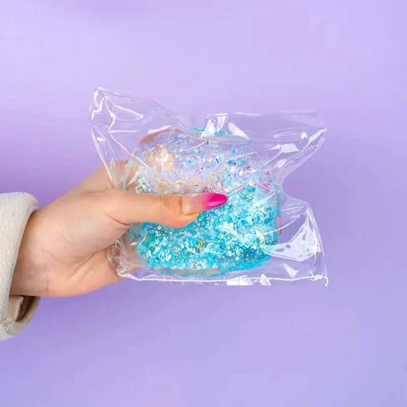Pawtoto Liquid Sand Ice Block Series Squishy Food Grade Silicon Water Feel Medium Softness Quick Rebound