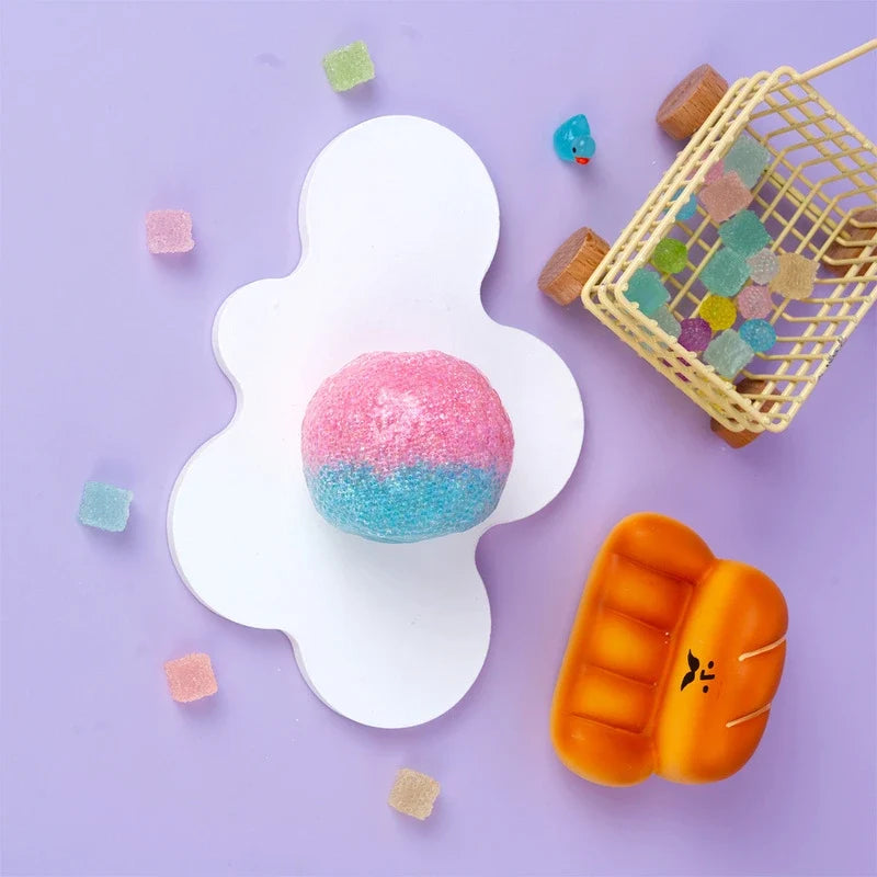 Pawtoto Bubble Beads Squishy Toy HandmadeFood Grade SiliconCreamy Clay Feel Soft Quick Rebound