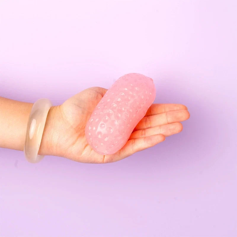 Pawtoto Peanut Slush/Crunchy Gel/Silent Series Sensory Toy, Stress Relief Toy, Fidget Toy, Creative Activity Gift for Teens & Adults