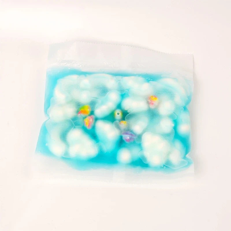 Pawtoto Squishy Bag Series Squishy Toy Handmade Food Grade Silicon Creamy Clay Feel Soft Quick Rebound