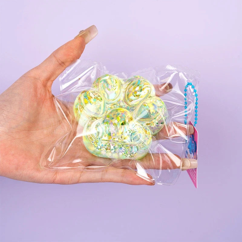 Pawtoto Aurora Cat Paw Series Squishy Toy Handmade Food Grade Silicon Creamy Clay Feel Soft Quick Rebound