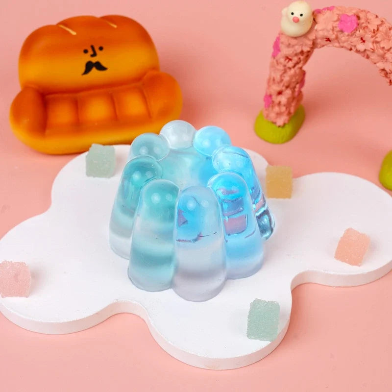 Pawtoto Jadefrost Jelly Series Squishy Toy Handmade Food Grade Silicon Creamy Clay Feel Soft Quick Rebound
