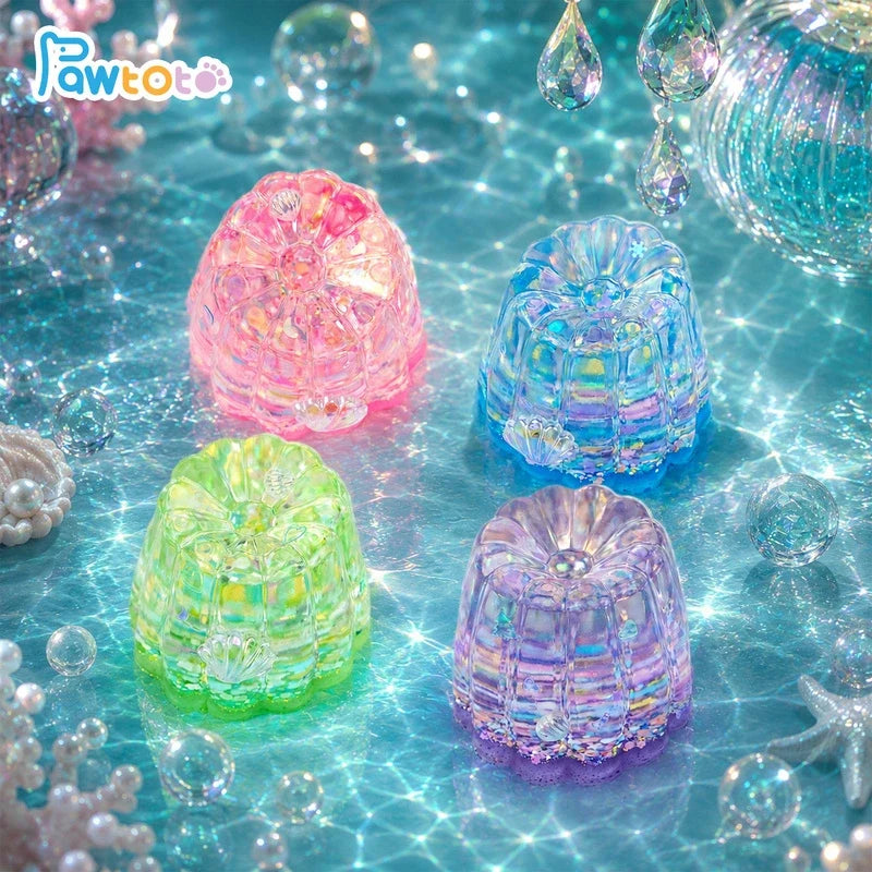 Pawtoto Aurora Canelé Squishy Toy Handmade Food Grade Silicon Creamy Clay Feel Soft Quick Rebound