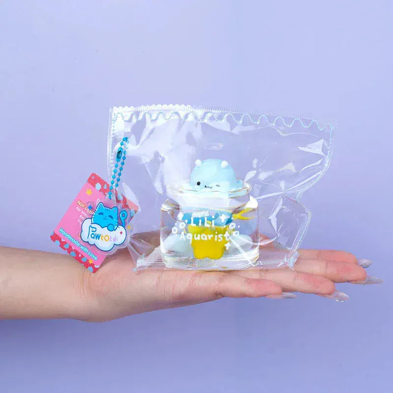 Pawtoto Marine Biotope Squishy Toy Handmade Food Grade Silicon Creamy Clay Feel Soft Quick Rebound