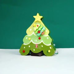 Pawtoto Cute Christmas Tree Series Squishy Toy Handmade Food Grade Silicon