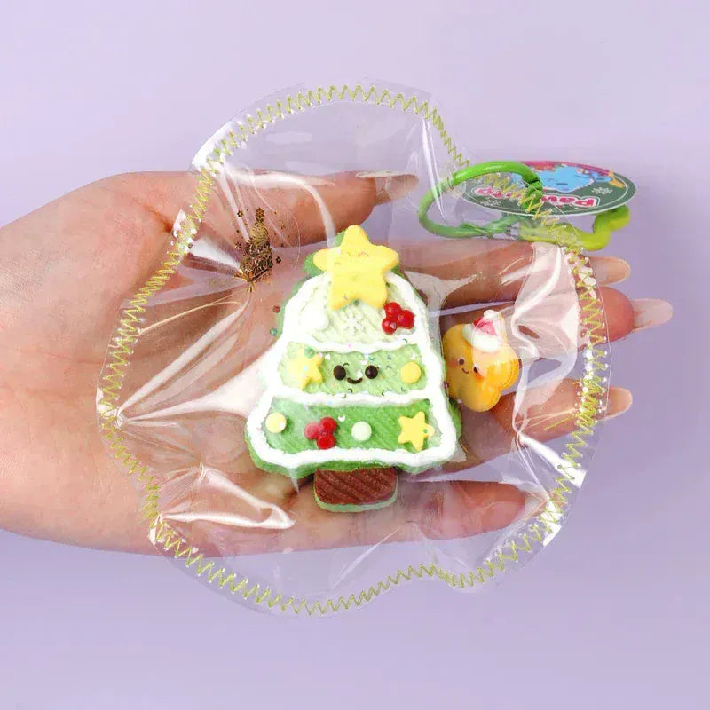 Pawtoto Cute Christmas Tree Series Squishy Toy Handmade Food Grade Silicon