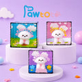 Pawtoto Outline Puppy Scenery Squishy Toy Handmade Food Grade Silicon Creamy Clay Feel Soft Quick Rebound