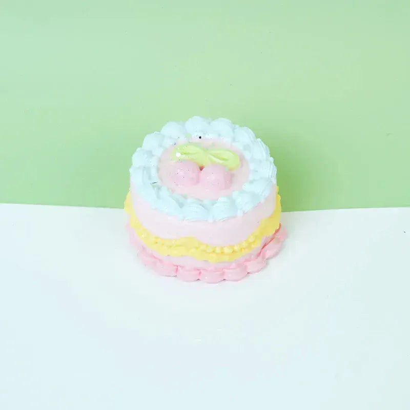 Pawtoto Fairy Wonderland Glimmer Cake Series Squishy Toy Handmade Food Grade Silicon Creamy Clay Feel Soft Quick Rebound