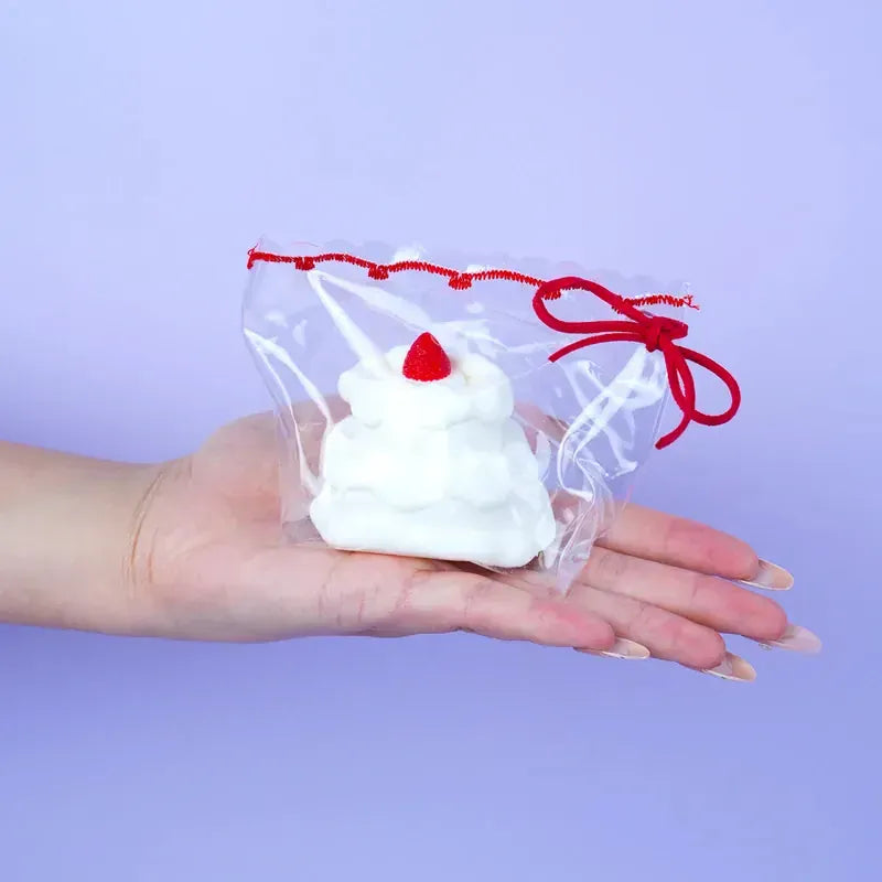 Pawtoto Fairy Wonderland Glimmer Cake Series Squishy Toy Handmade Food Grade Silicon Creamy Clay Feel Soft Quick Rebound