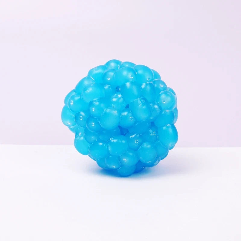 Pawtoto Grape Beeds Squishy Toy Handmade TPR Medium Softness