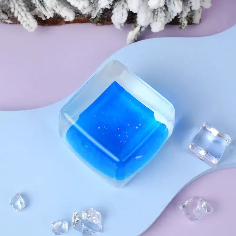Pawtoto Liquid Sand Ice Block Series Squishy Food Grade Silicon Water Feel Medium Softness Quick Rebound