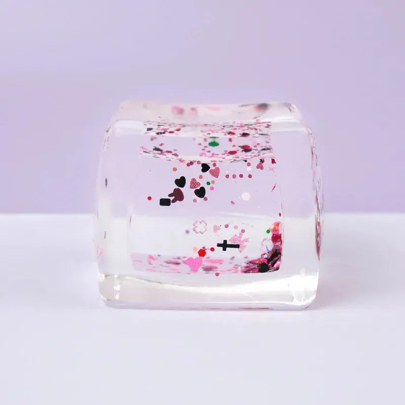 Pawtoto Liquid Sand Ice Block Series Squishy Food Grade Silicon Water Feel Medium Softness Quick Rebound