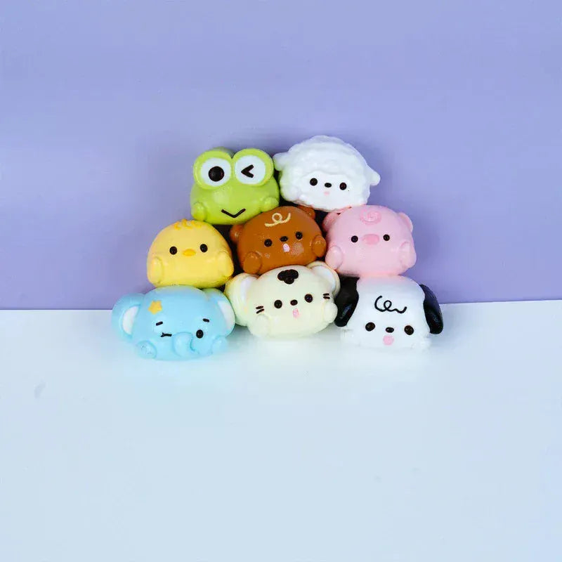 Pawtoto Little Animal Paradise Squishy Toy Handmade Food Grade Silicon Creamy Clay Feel Soft Quick Rebound