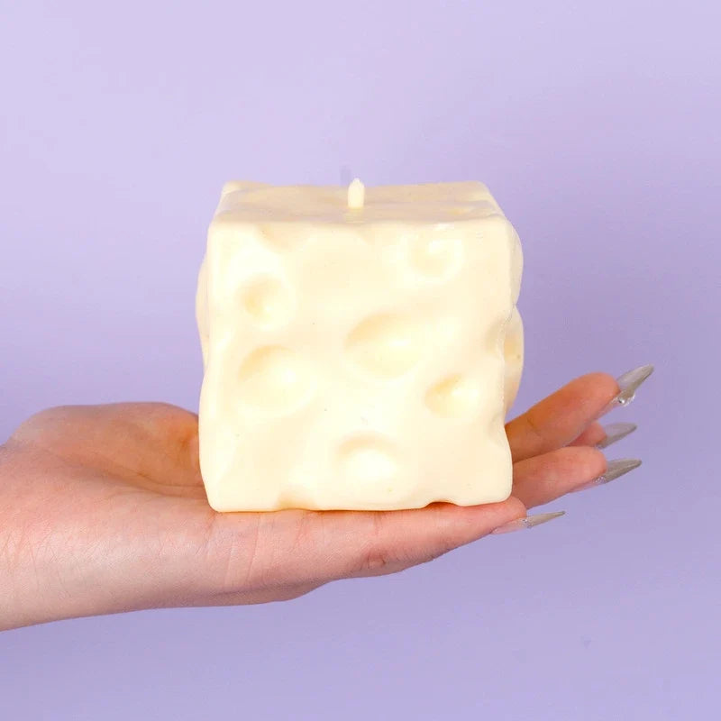 Pawtoto Big Cheese Squishy Toy Handmade Food Grade Silicon Creamy Clay Feel Soft Quick Rebound