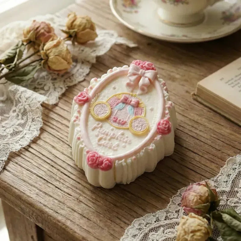 Pawtoto Fairy Wonderland Glimmer Cake Series Squishy Toy Handmade Food Grade Silicon Creamy Clay Feel Soft Quick Rebound