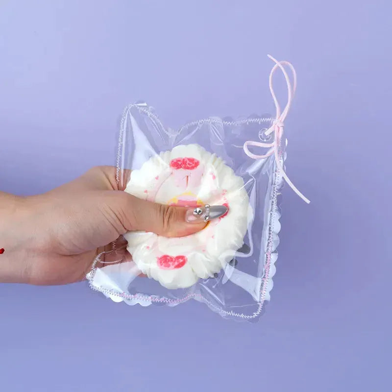 Pawtoto Fairy Wonderland Glimmer Cake Series Squishy Toy Handmade Food Grade Silicon Creamy Clay Feel Soft Quick Rebound