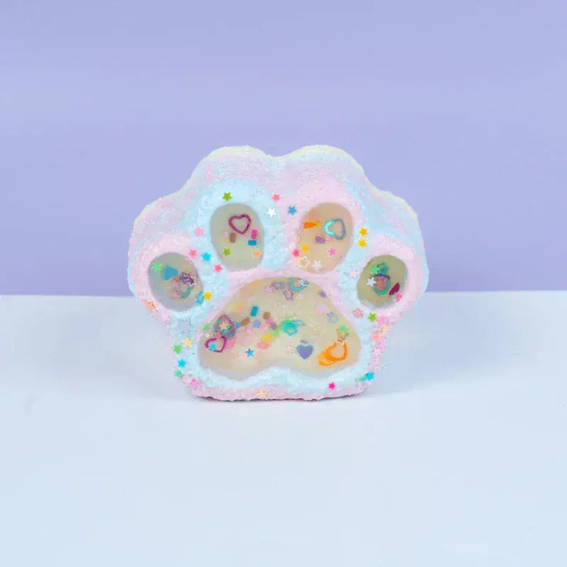 Pawtoto Star River Cat Paw Squishy Toy Handmade Food Grade Silicon Creamy Clay Feel Soft Quick Rebound