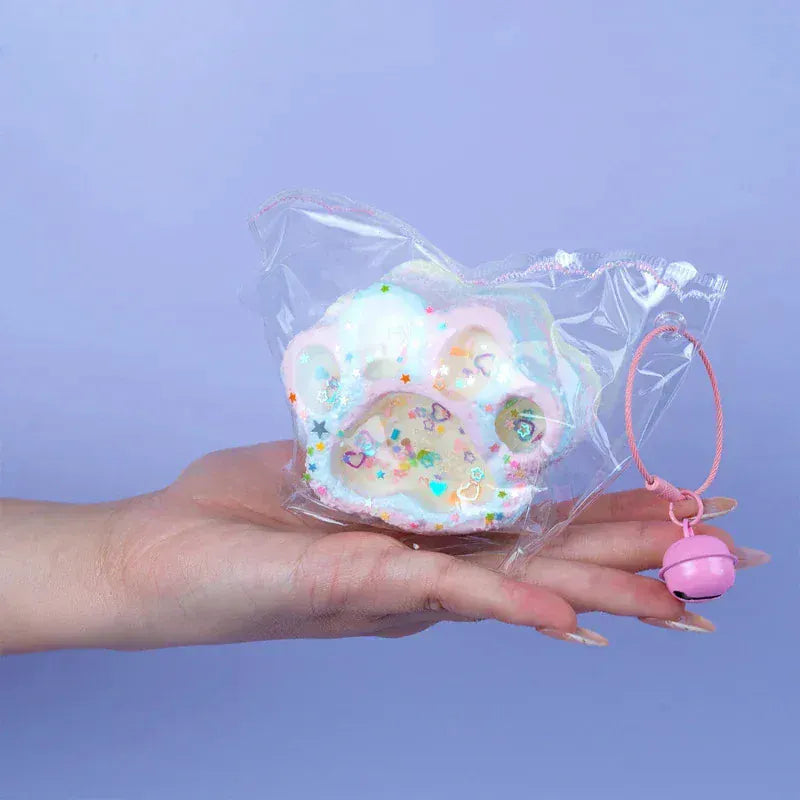 Pawtoto Star River Cat Paw Squishy Toy Handmade Food Grade Silicon Creamy Clay Feel Soft Quick Rebound