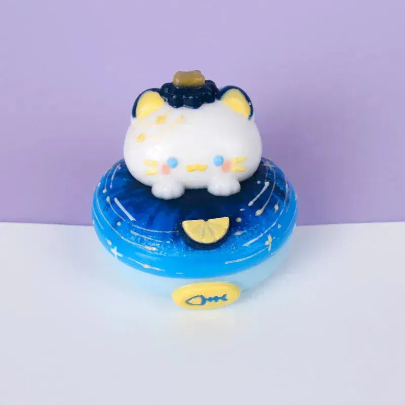 Pawtoto Starry Kitten Squishy Toy Handmade Food Grade Silicon Creamy Clay Feel Soft Quick Rebound